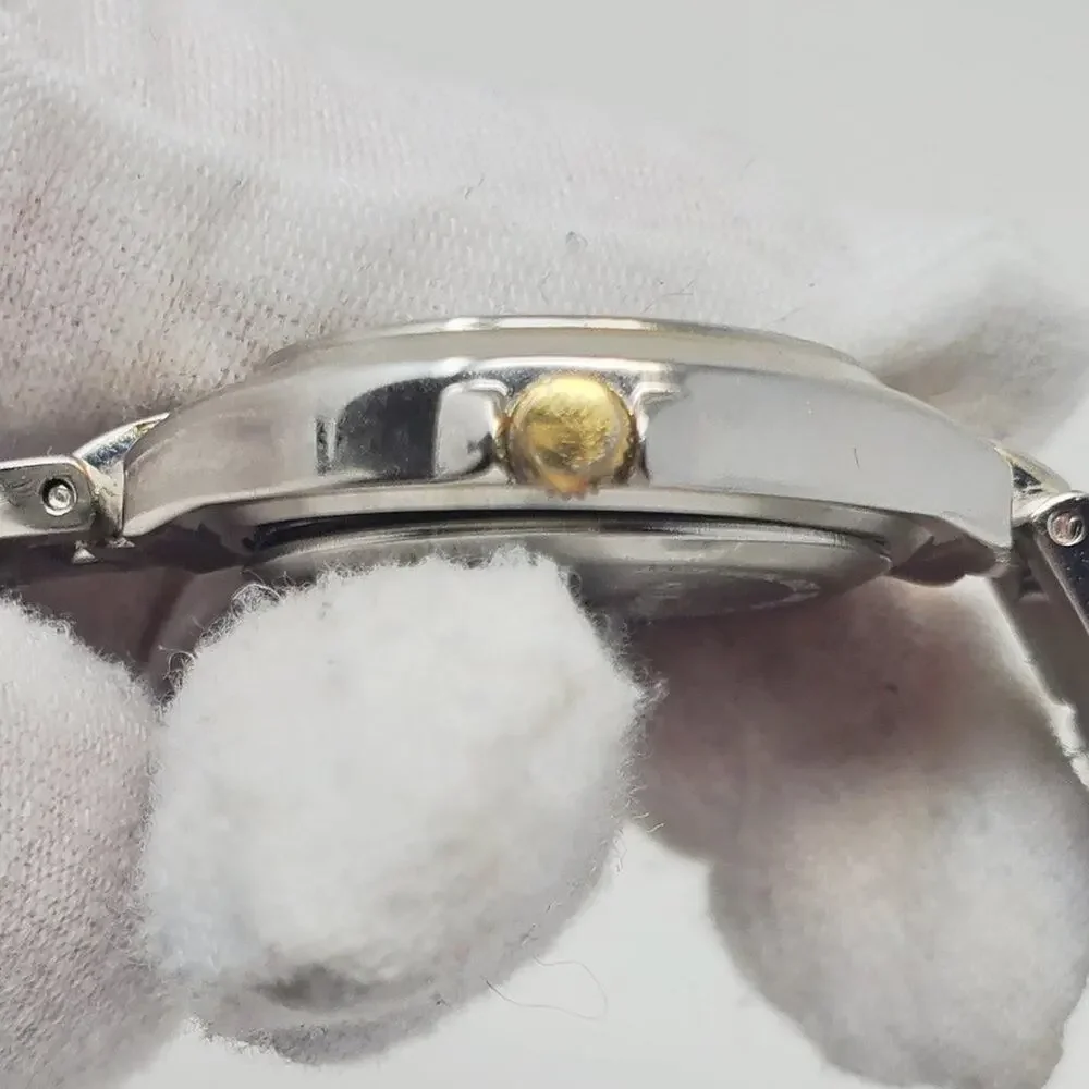 Disney Mickey Mouse Silver-Toned Metal Band Watch
